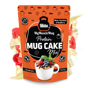 White Chocolate & Raspberry MyMuscleMug Cake Mix