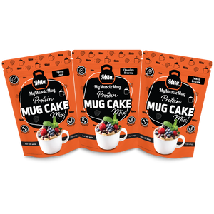 MyMuscleMug Mug Cake Taster Pack x3 Pouches (FREE P&P)