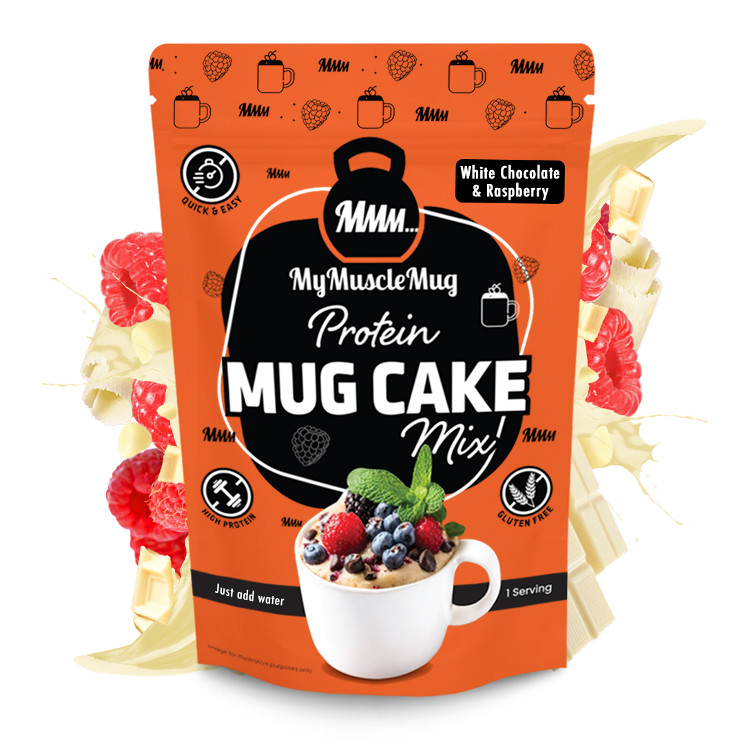 White Chocolate & Raspberry MyMuscleMug Cake Mix