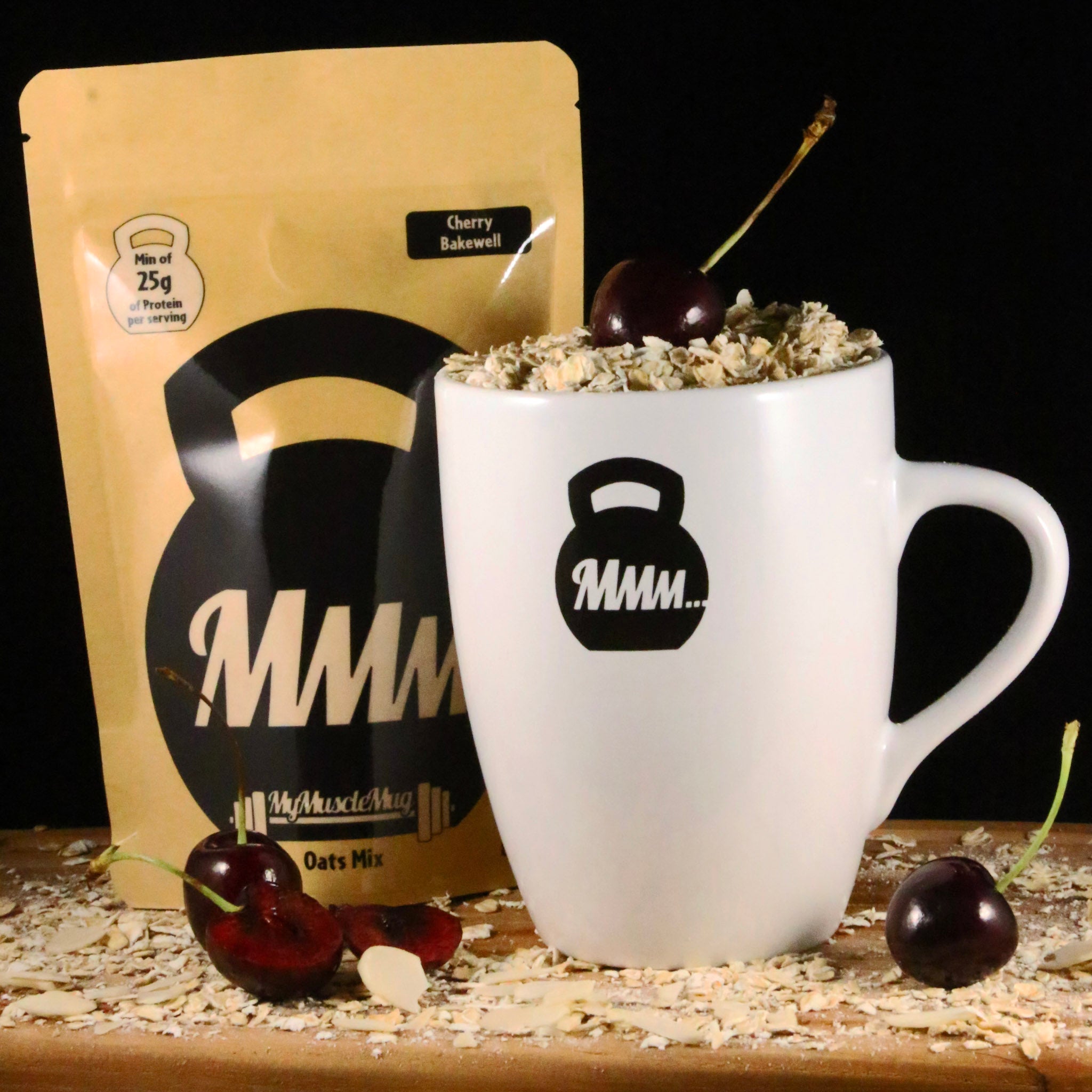 Cherry Bakewell MyMuscleMug Oats Mix | Oats