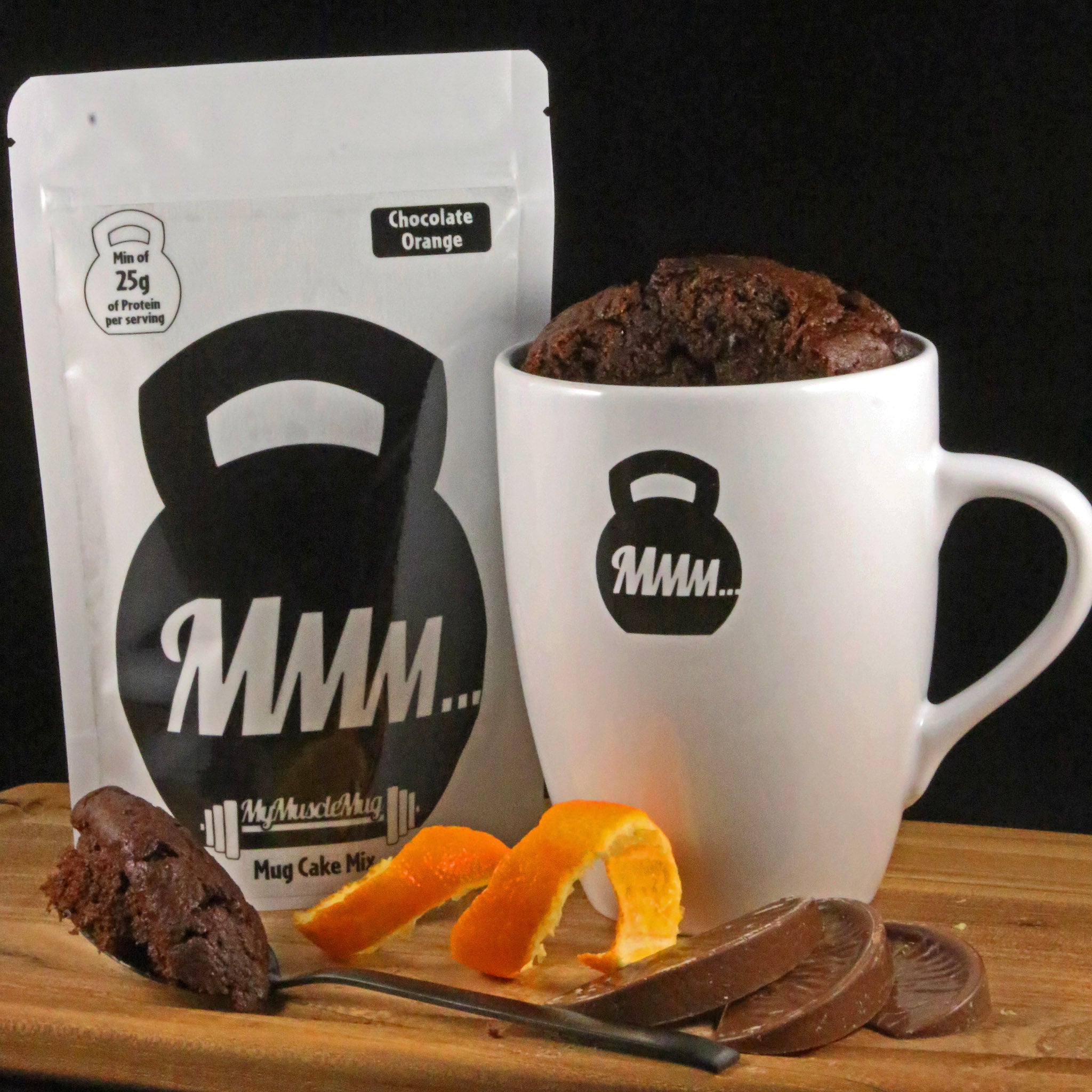 Chocolate Orange MyMuscleMug Cake Mix | Mug Cake