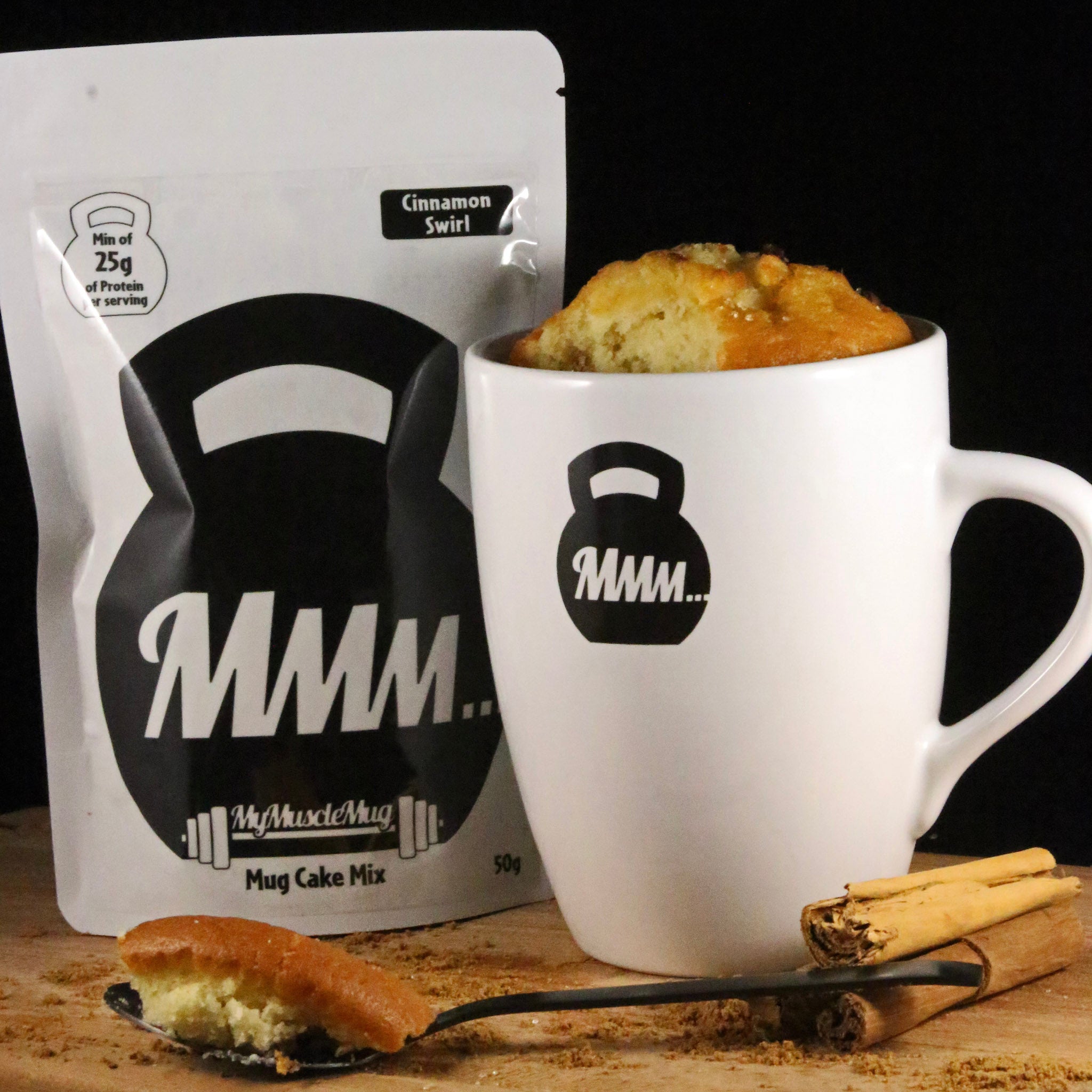 Cinnamon Swirl MyMuscleMug Cake Mix | Mug Cake