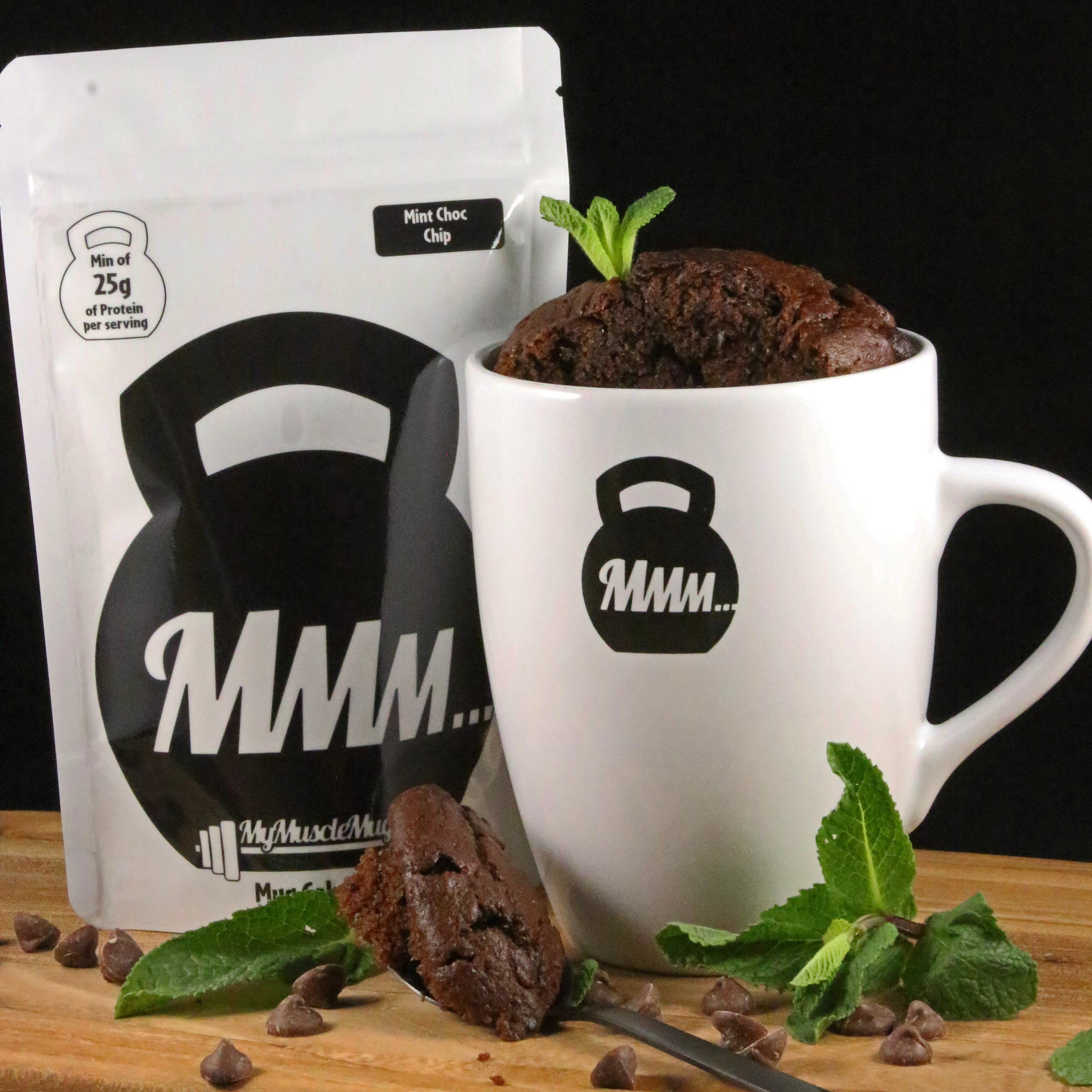 The Original MyMuscleMug Mug (Including Mug Cake Mix or Oats Mix!) | Bundle