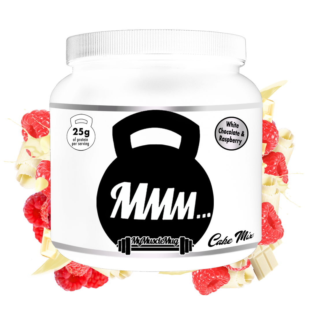 White Chocolate & Raspberry MyMuscleMug Cake Mix | Mug Cake