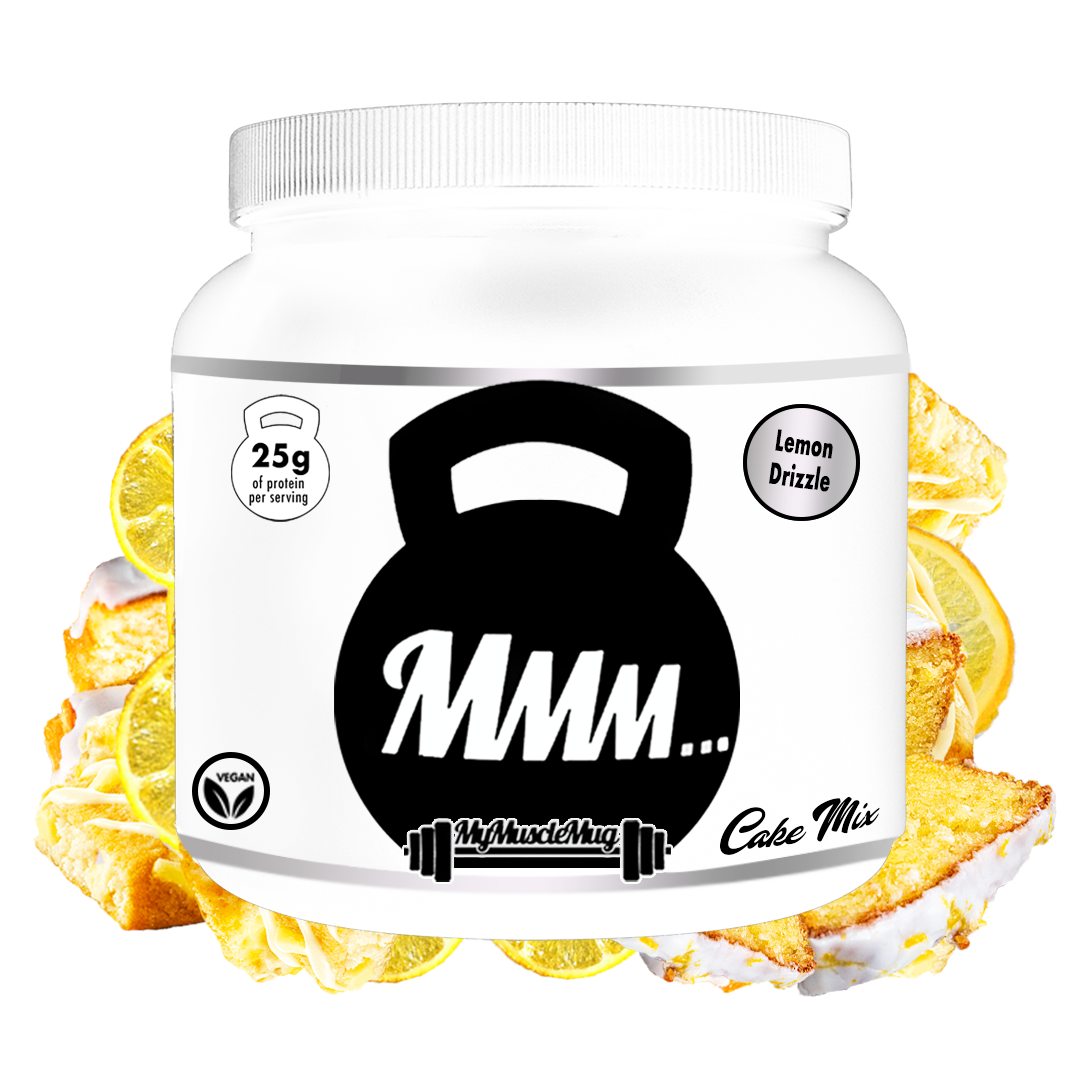 Lemon Drizzle MyMuscleMug Cake Mix (Vegan Friendly) | Mug Cake