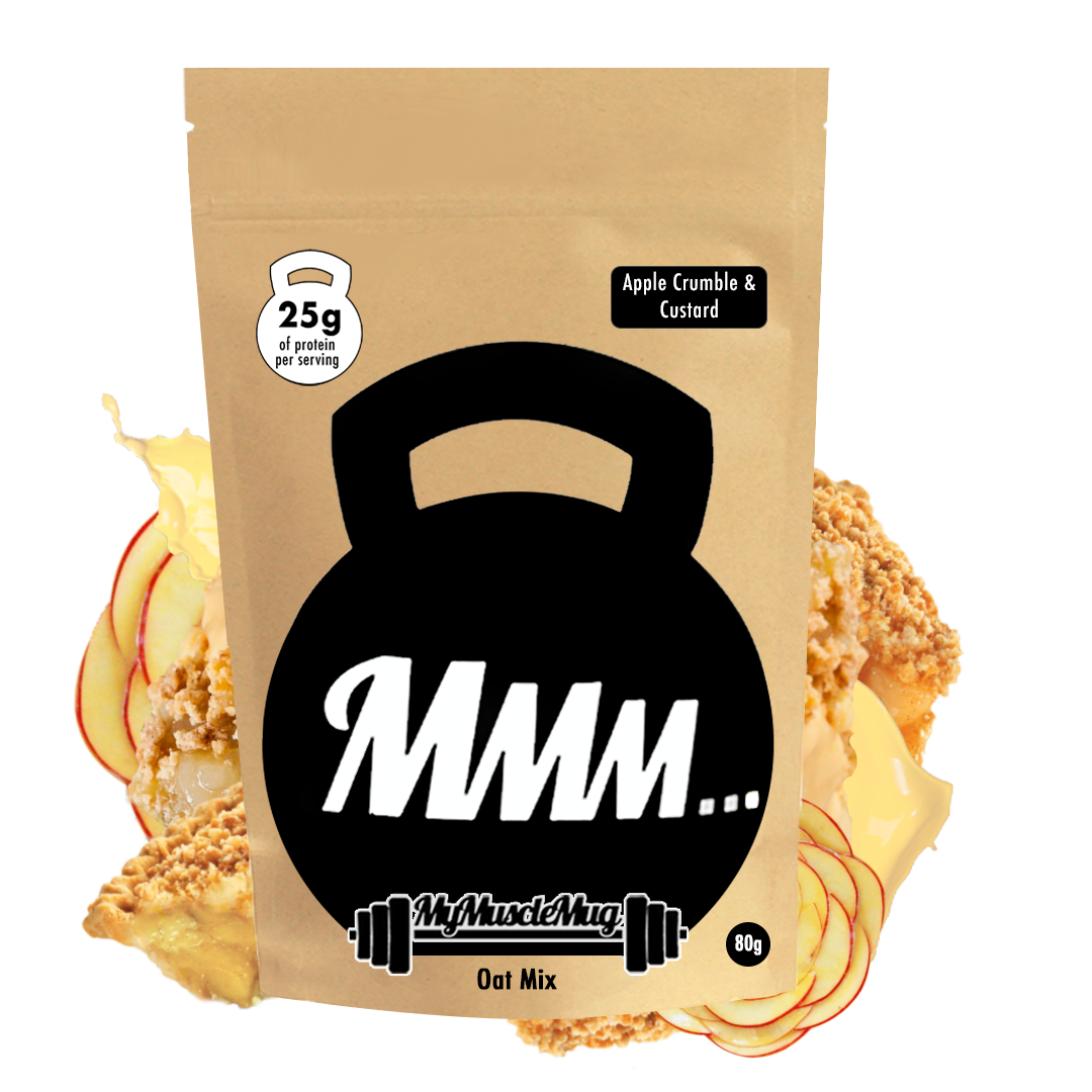 Apple Crumble & Custard MyMuscleMug Oats Mix | Oats