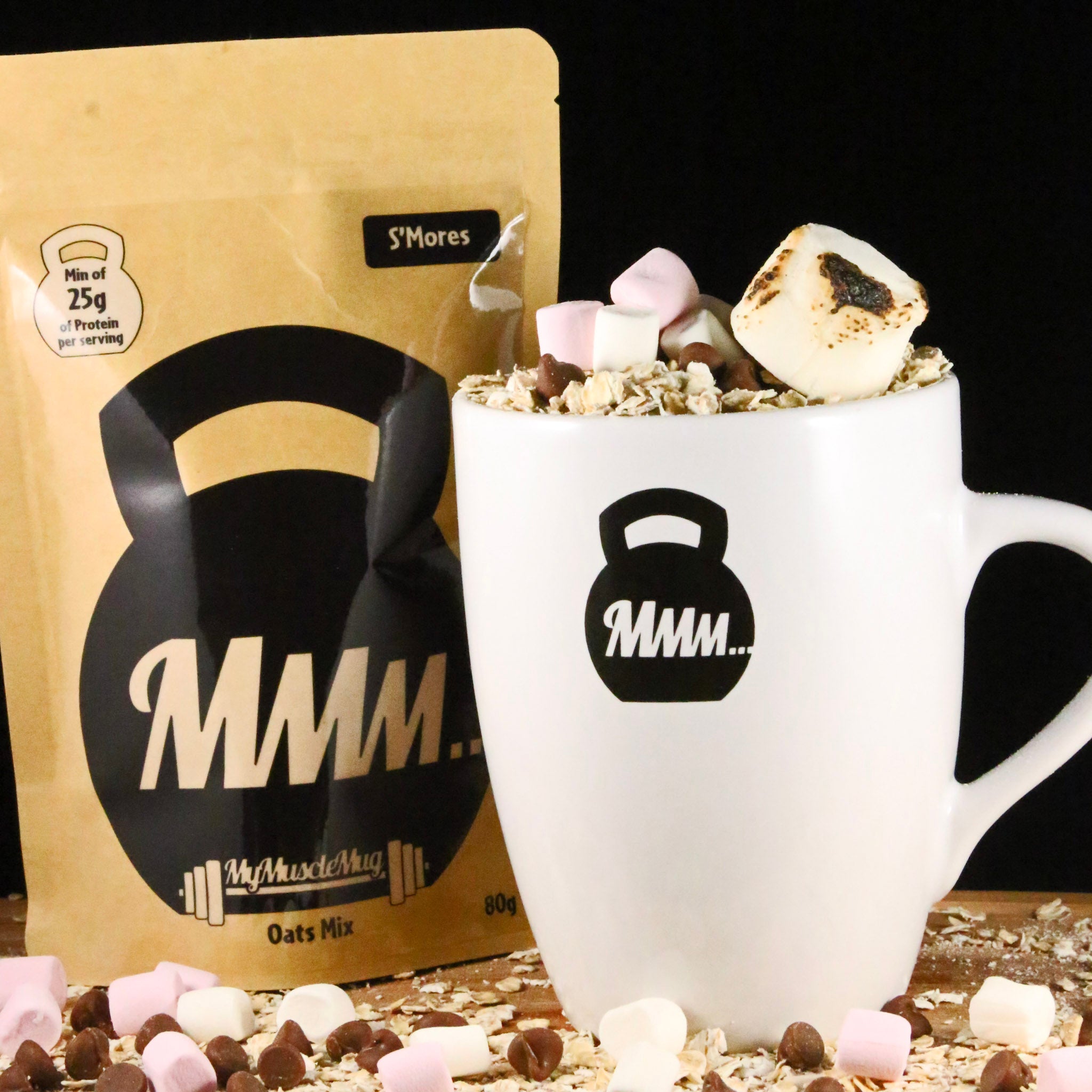 S'Mores MyMuscleMug Oats Mix | Oats